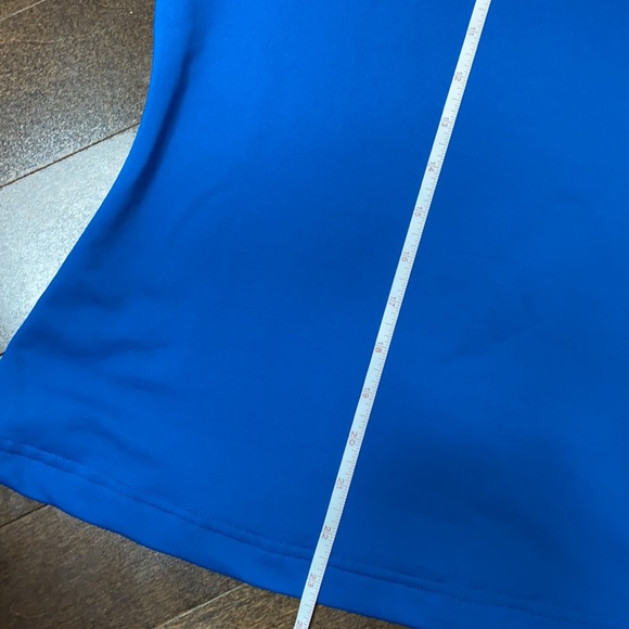 Adidas Blue Climawarm Noel Long Sleeve Top with Hood - Picture 14 of 14